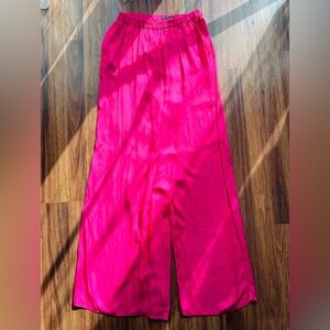 Zara Fuchsia Pleated Skirt